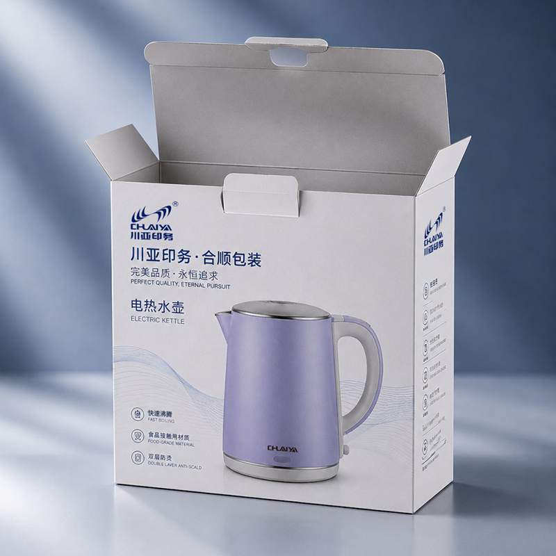 卡纸翻盖盒